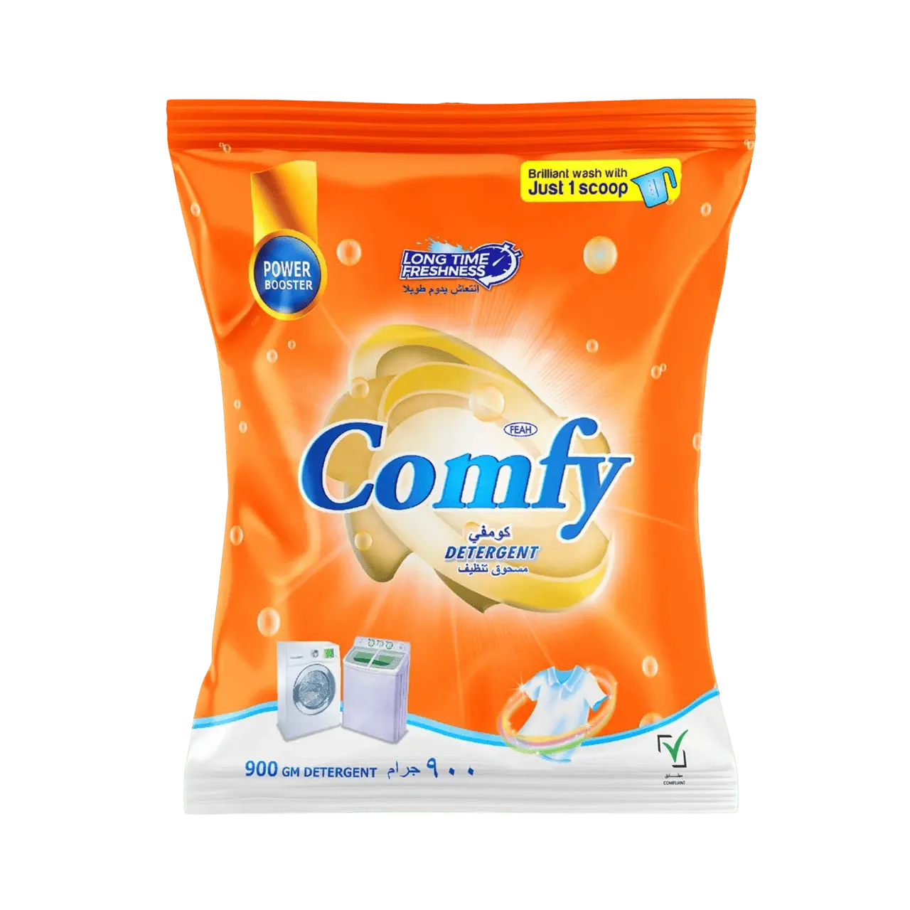 Comfy Machine Wash Detergent Powder 900G